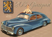 Peugeot 203 (de 1948 a 1960) (publicite)